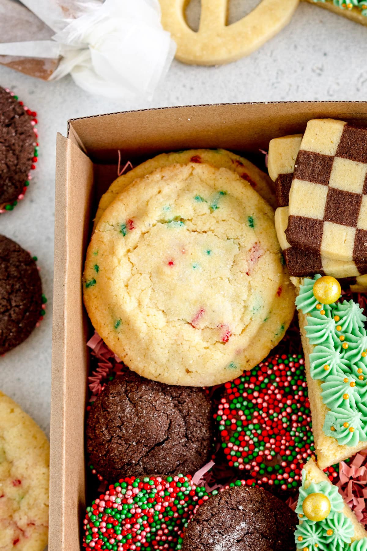 funfetti cookies in box