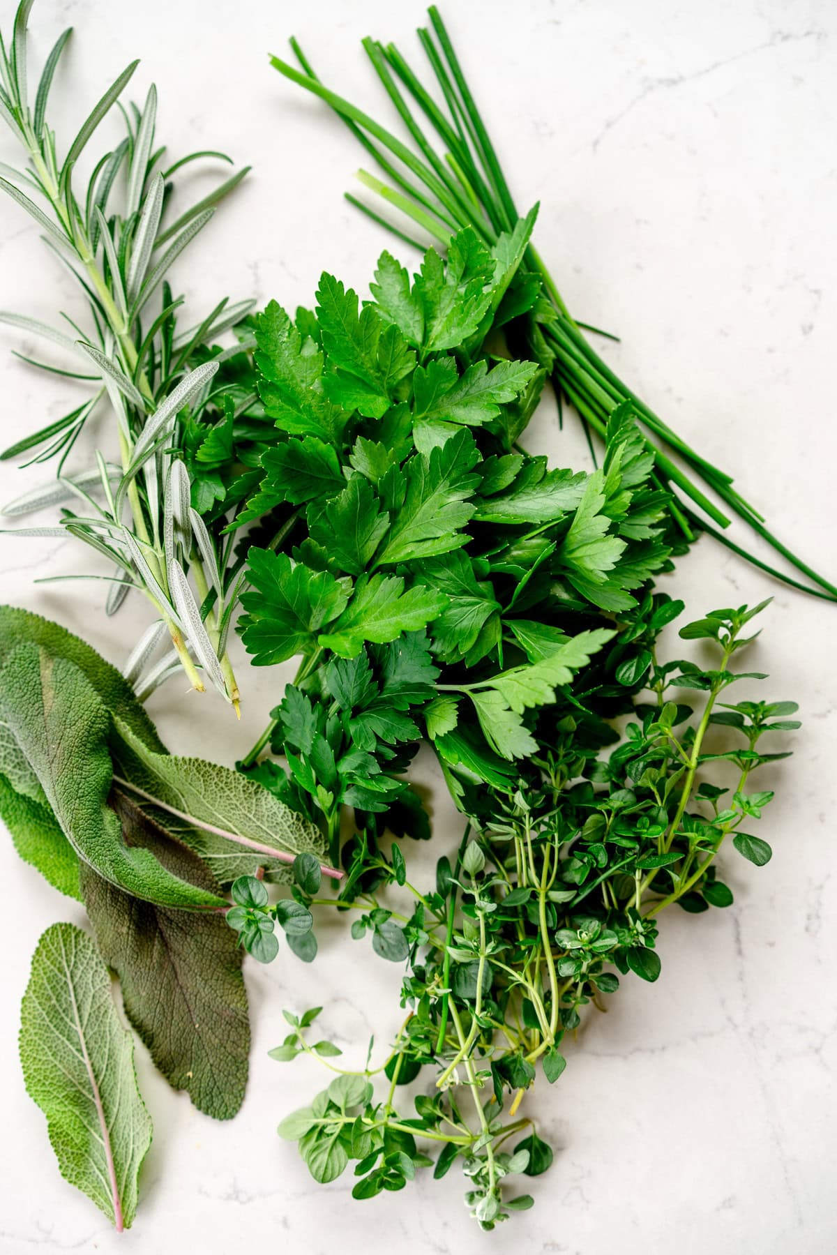 herbs for herb butter