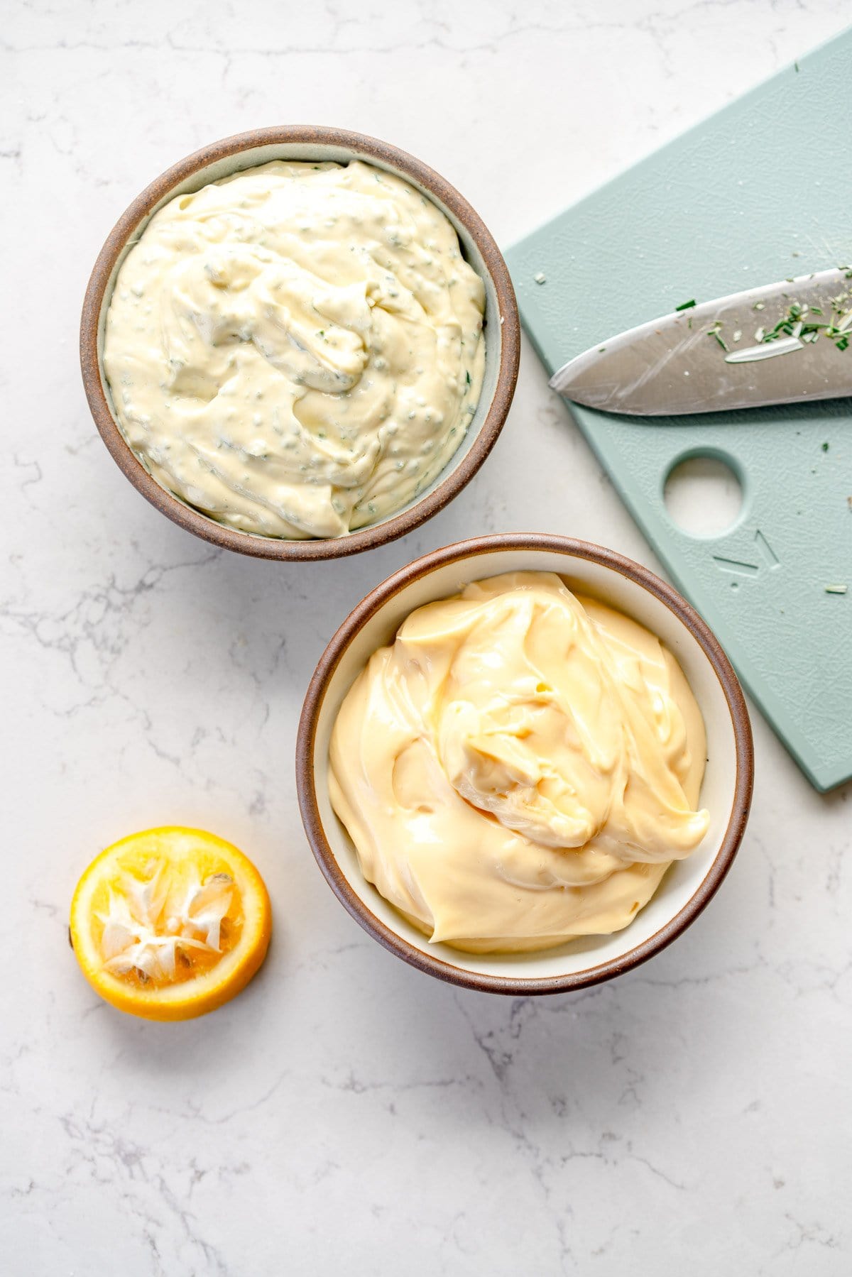 rosemary mayo and regular mayo