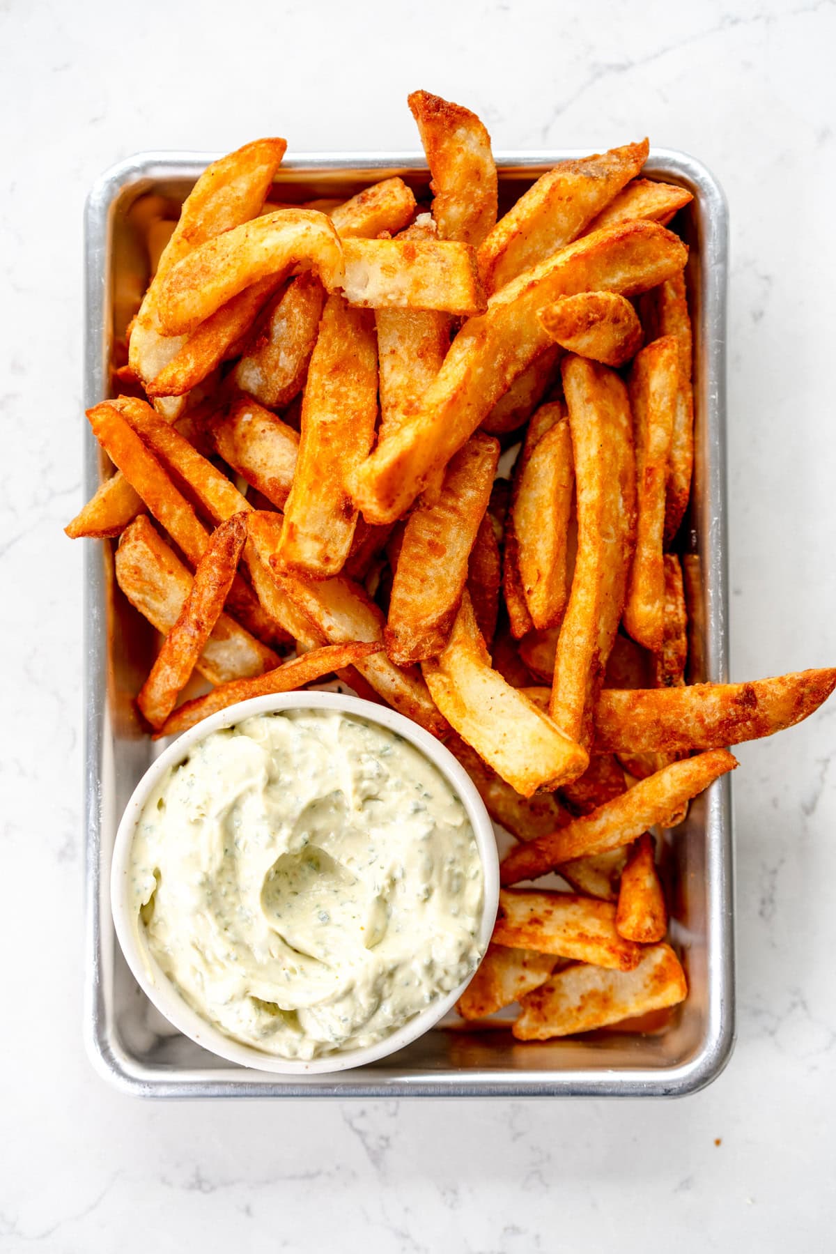 mayo with fries