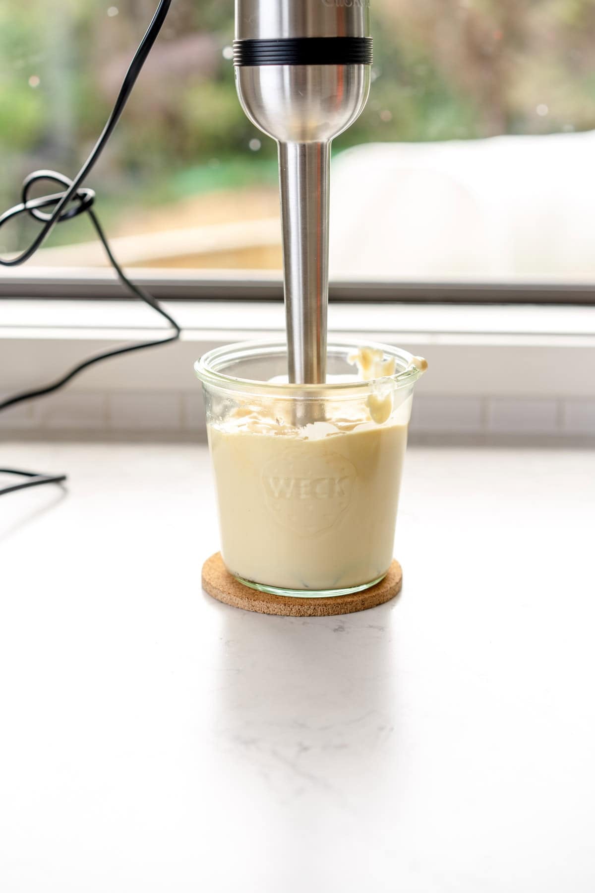 stick blender in mayo