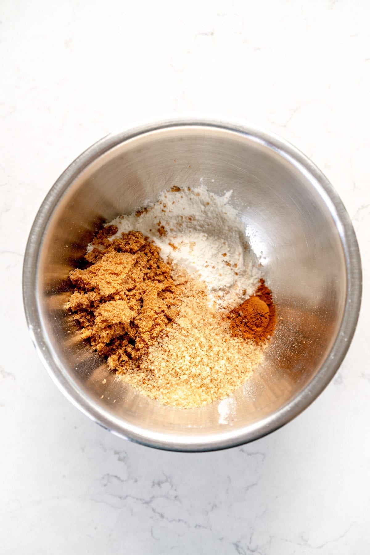 dry ingredients streusel