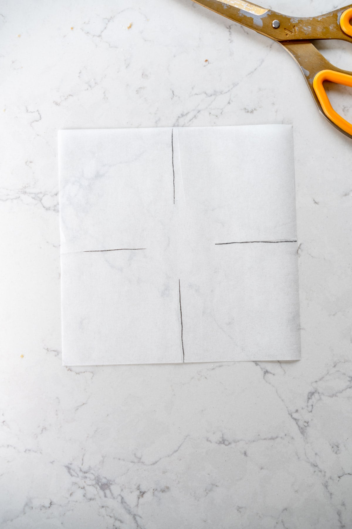 where to cut muffin liners