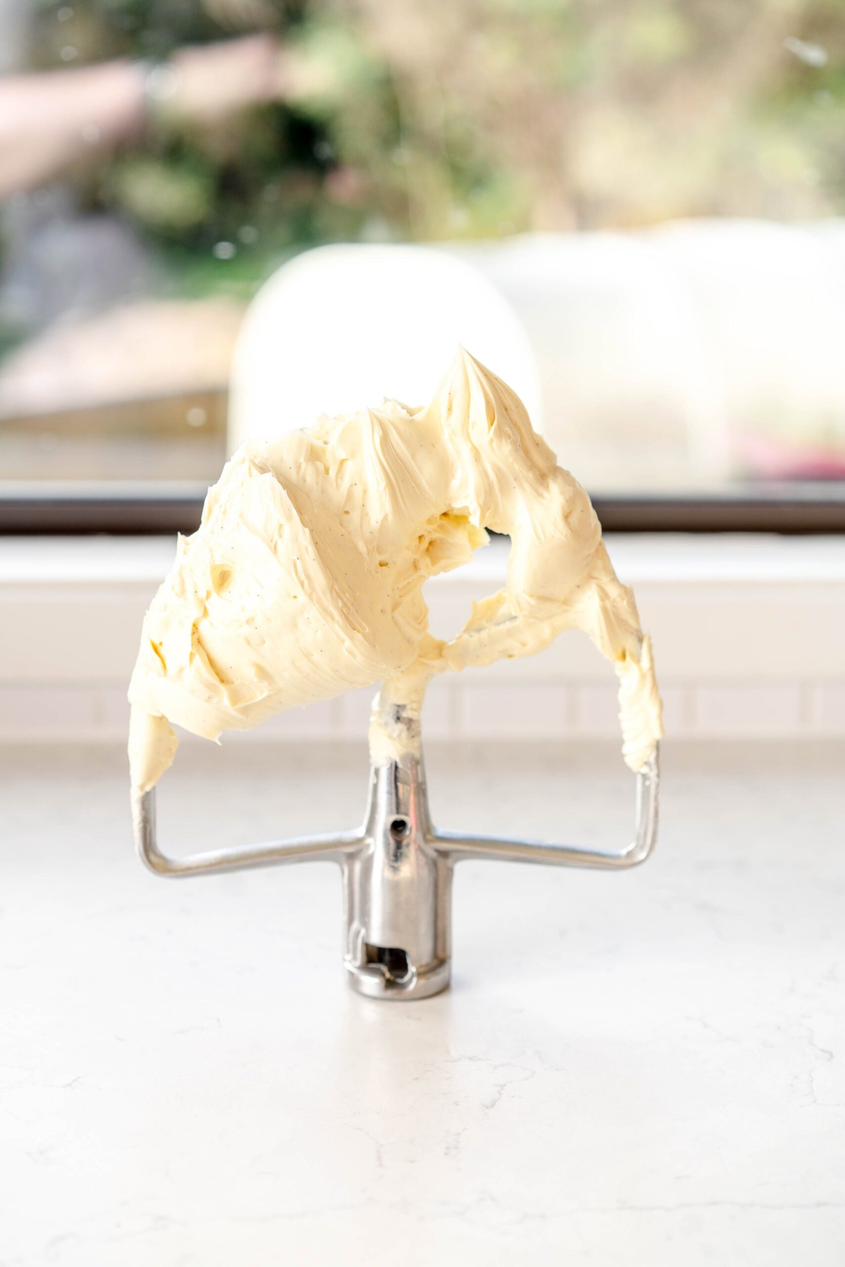 finished swiss meringue buttercream