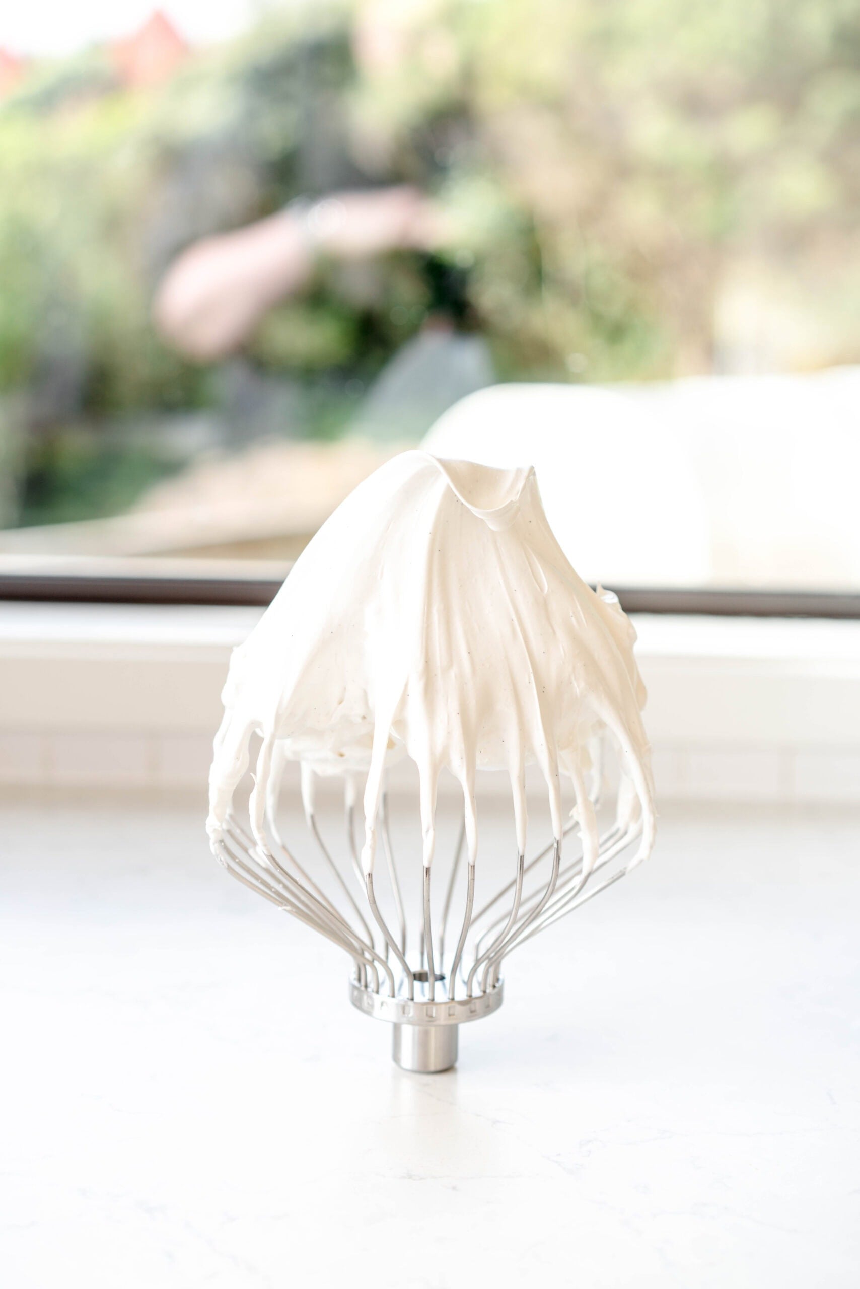 whipped meringue