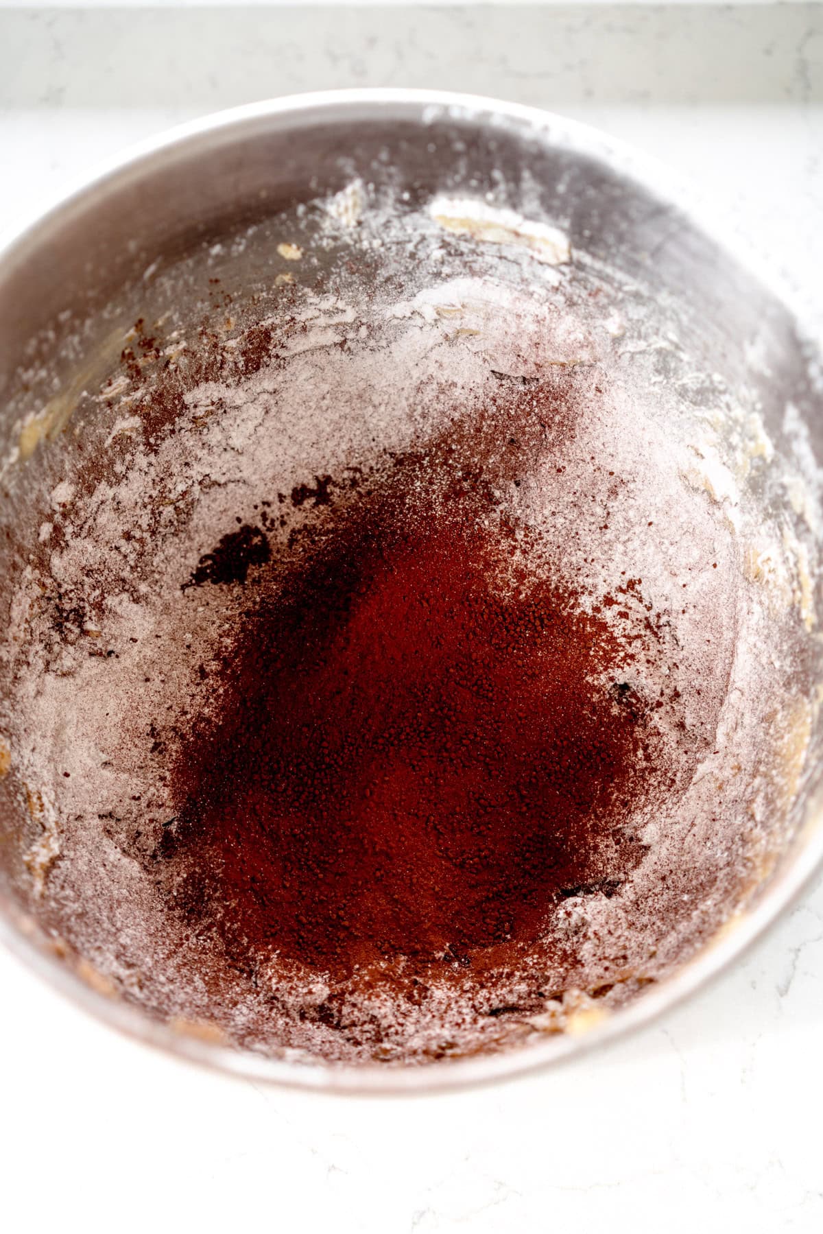dry ingredients in
