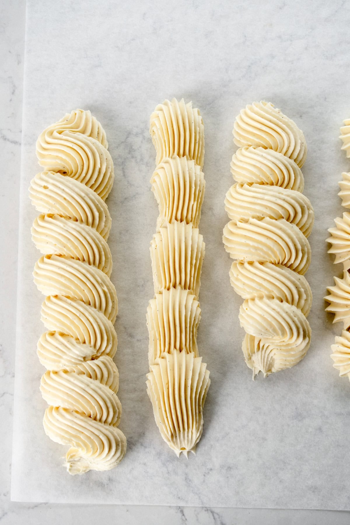 piped frosting