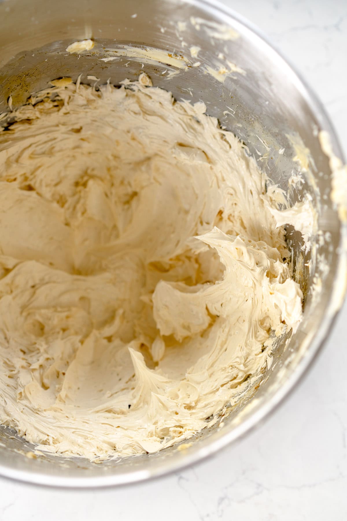 Whipped butter with syrup