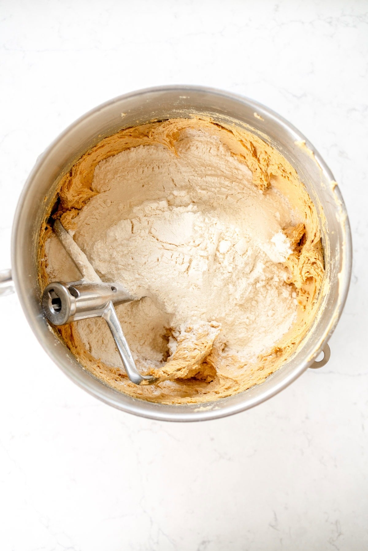 add dry ingredients