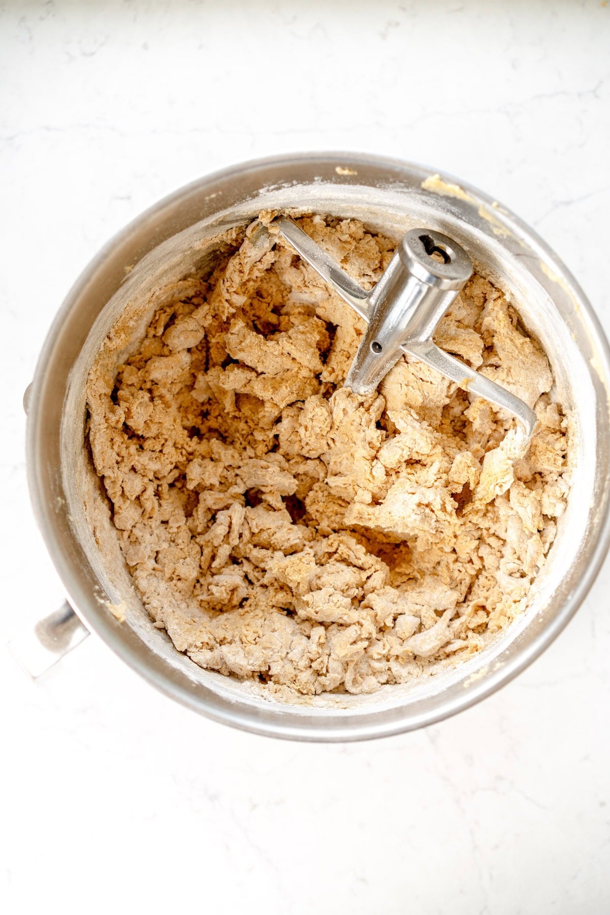 mix in dry ingredients